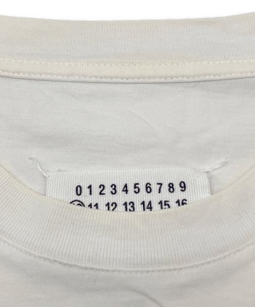 Maison Margiela（メゾンマルジェラ）Maison Margiela (メゾンマルジェラ) 半袖カットソー ホワイト サイズ:46の古着・服飾アイテム