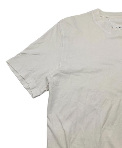 Maison Margiela（メゾンマルジェラ）Maison Margiela (メゾンマルジェラ) 半袖カットソー ホワイト サイズ:46の古着・服飾アイテム