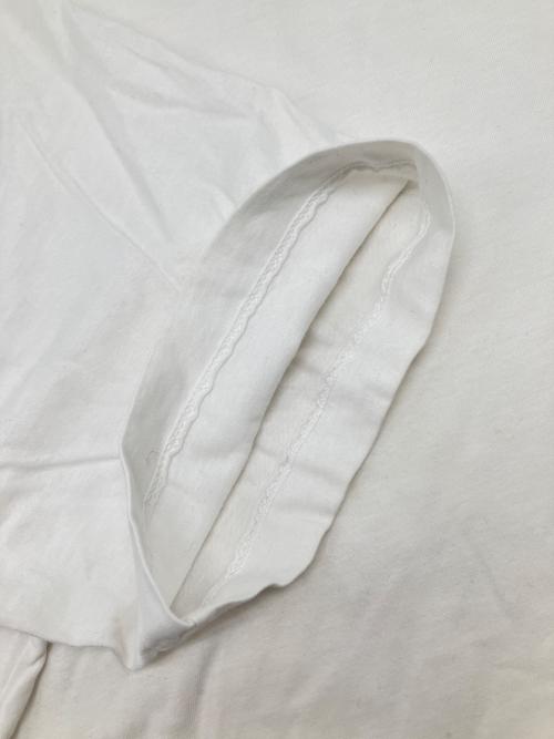 Maison Margiela（メゾンマルジェラ）Maison Margiela (メゾンマルジェラ) 半袖カットソー ホワイト サイズ:46の古着・服飾アイテム