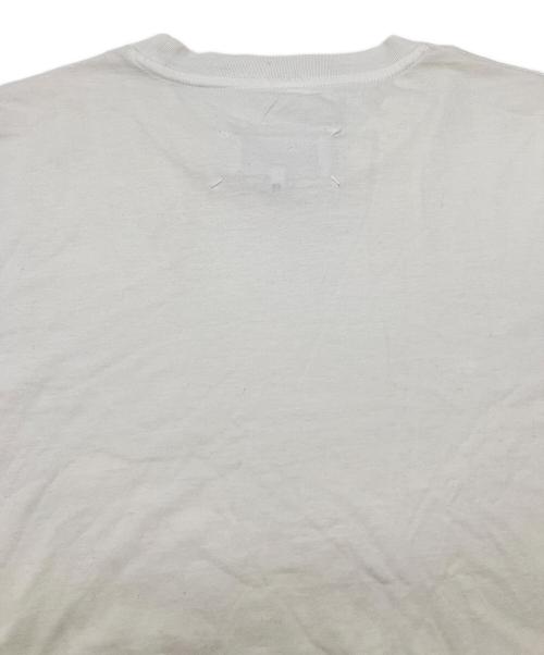 Maison Margiela（メゾンマルジェラ）Maison Margiela (メゾンマルジェラ) 半袖カットソー ホワイト サイズ:46の古着・服飾アイテム