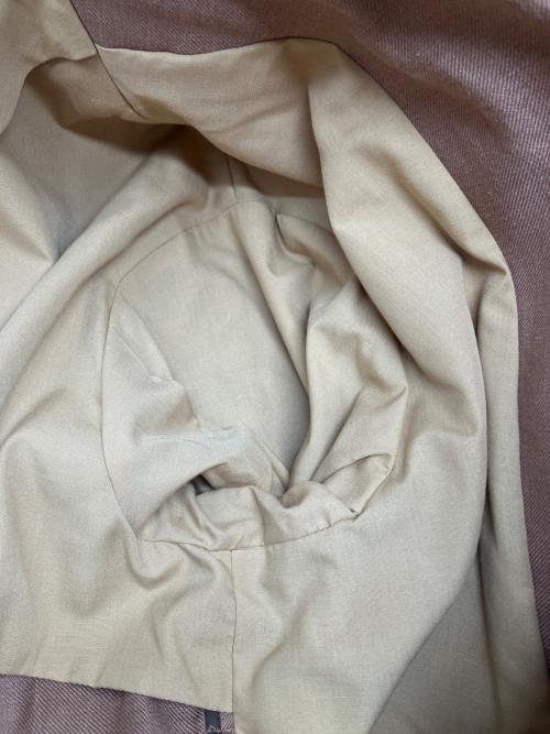 SLOBE IENA（スローブ イエナ）SLOBE IENA (スローブ イエナ) チェスターコート　リネン混 ブラウン サイズ:Fの古着・服飾アイテム
