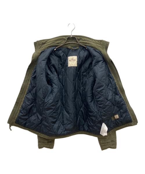 HOLLISTER（ホリスター）HOLLISTER (ホリスター) ミリタリージャケット オリーブ サイズ:Lの古着・服飾アイテム