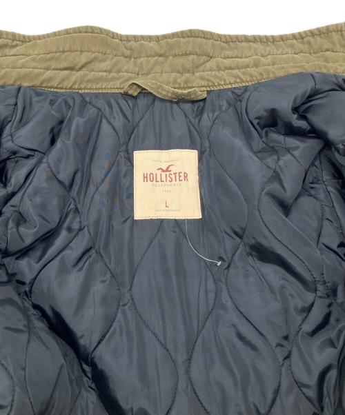 HOLLISTER（ホリスター）HOLLISTER (ホリスター) ミリタリージャケット オリーブ サイズ:Lの古着・服飾アイテム