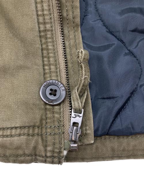 HOLLISTER（ホリスター）HOLLISTER (ホリスター) ミリタリージャケット オリーブ サイズ:Lの古着・服飾アイテム