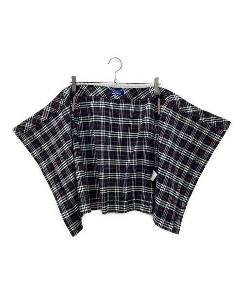 BURBERRY LONDON（バーバリーロンドン）BURBERRY LONDON (バーバリーロンドン) チェックスカート ブラック×グレー サイズ:38の古着・服飾アイテム