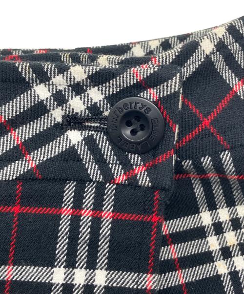 BURBERRY LONDON（バーバリーロンドン）BURBERRY LONDON (バーバリーロンドン) チェックスカート ブラック×グレー サイズ:38の古着・服飾アイテム