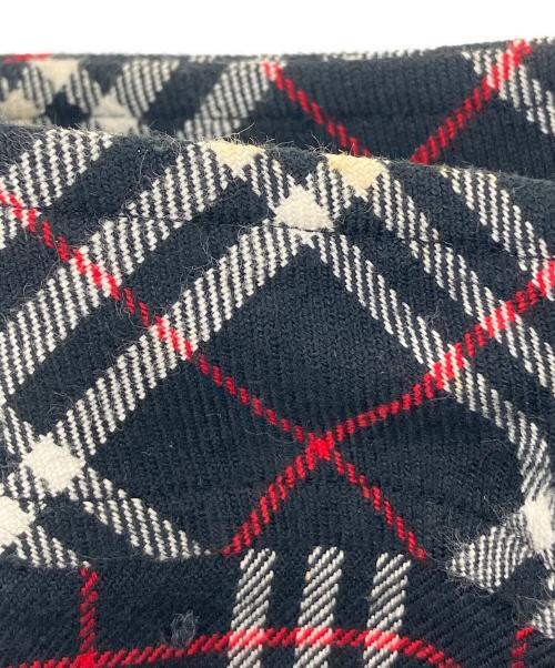 BURBERRY LONDON（バーバリーロンドン）BURBERRY LONDON (バーバリーロンドン) チェックスカート ブラック×グレー サイズ:38の古着・服飾アイテム