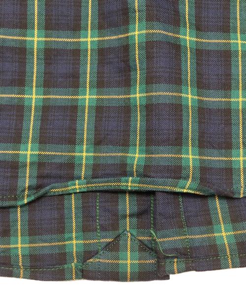 RALPH LAUREN（ラルフローレン）RALPH LAUREN (ラルフローレン) 長袖シャツ ネイビー×グリーン サイズ:Ｍの古着・服飾アイテム