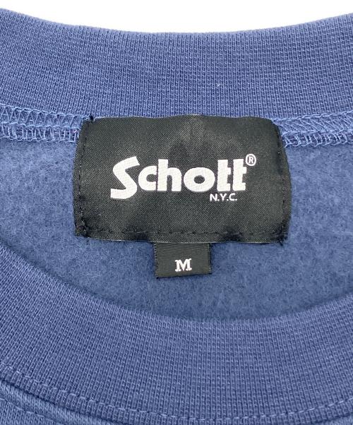 Schott（ショット）Schott (ショット) スウェット スカイブルー サイズ:Ｍの古着・服飾アイテム