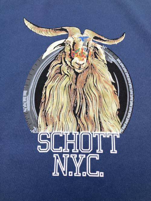 Schott（ショット）Schott (ショット) スウェット スカイブルー サイズ:Ｍの古着・服飾アイテム