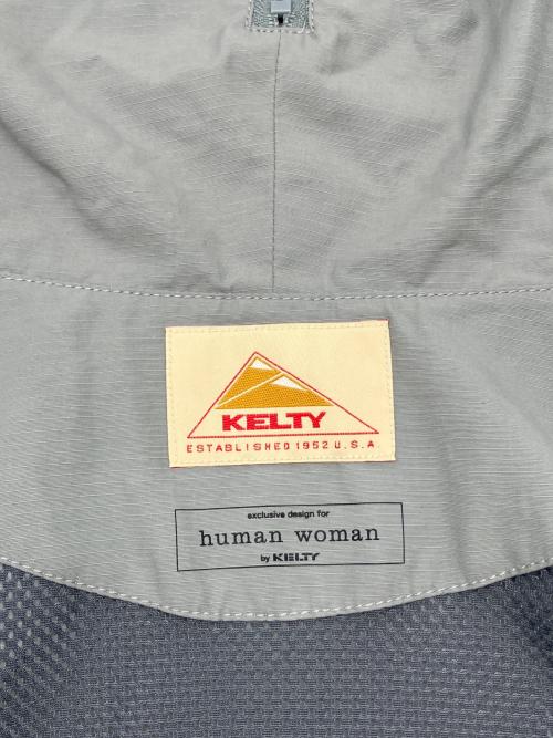 KELTY（ケルティ）KELTY (ケルティ) HUMAN WOMAN (ヒューマンウーマン) マウンテンパーカー グレー サイズ:Ｍの古着・服飾アイテム