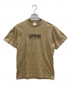 SUPREMEシュプリーム）の古着「半袖カットソー」｜ベージュ