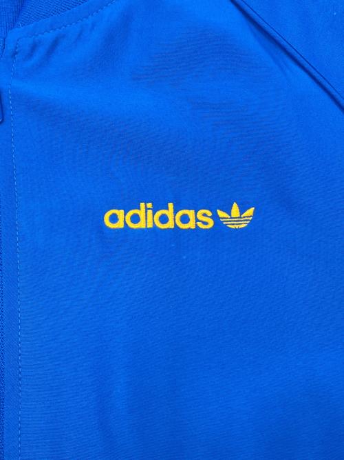 adidas（アディダス）adidas (アディダス) トラックジャケット ブルー×イエロー サイズ:Lの古着・服飾アイテム