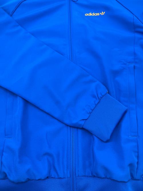adidas（アディダス）adidas (アディダス) トラックジャケット ブルー×イエロー サイズ:Lの古着・服飾アイテム