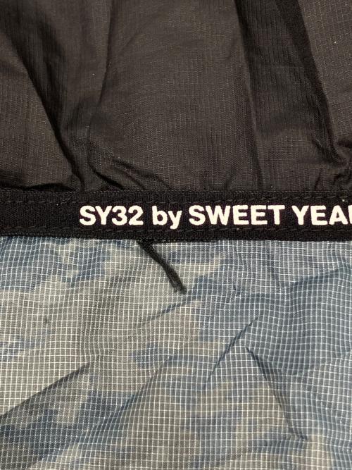 sy32 by sweet years（エスワイサーティトゥバイスィートイヤーズ）sy32 by sweet years (エスワイサーティトゥバイスィートイヤーズ) ウインドブレーカー ブラック×グレー サイズ:不明の古着・服飾アイテム