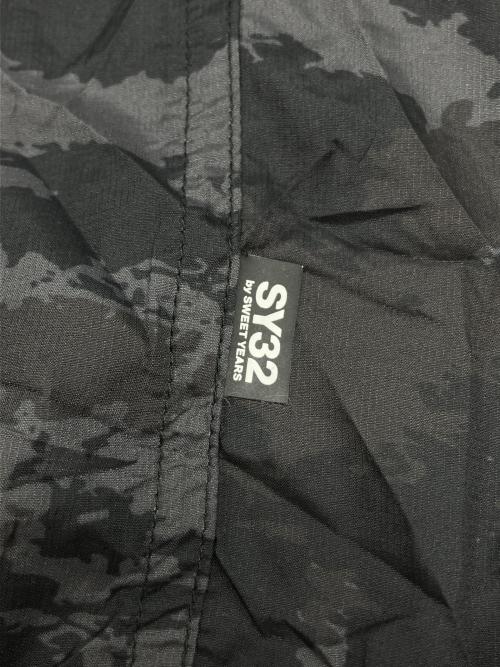 sy32 by sweet years（エスワイサーティトゥバイスィートイヤーズ）sy32 by sweet years (エスワイサーティトゥバイスィートイヤーズ) ウインドブレーカー ブラック×グレー サイズ:不明の古着・服飾アイテム