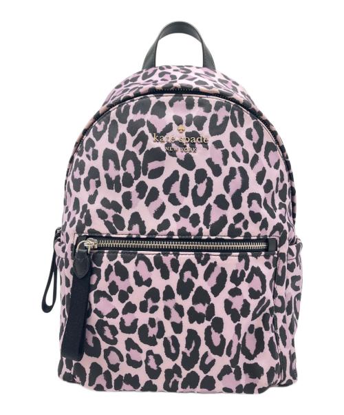 Kate Spade（ケイトスペード）Kate Spade (ケイトスペード) リュック パープル×ブラックの古着・服飾アイテム