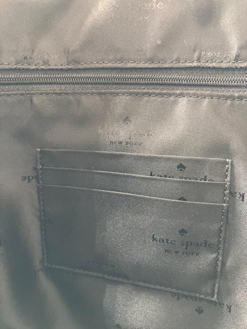 Kate Spade（ケイトスペード）Kate Spade (ケイトスペード) リュック パープル×ブラックの古着・服飾アイテム