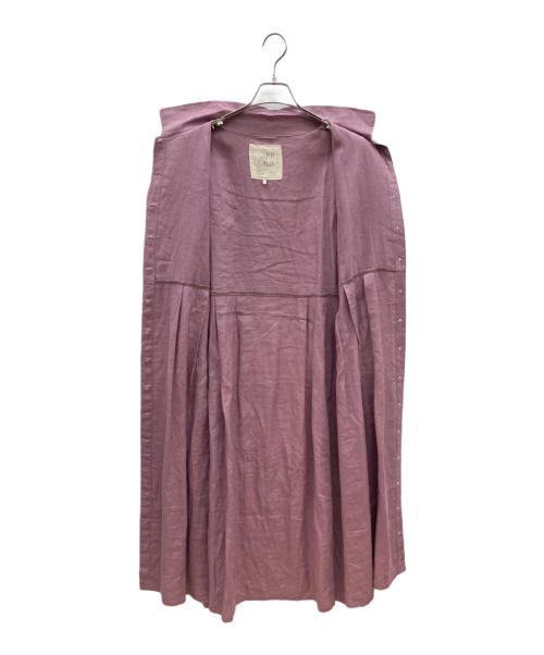 08MAB（ゼロハチマブ）08MAB (ゼロハチマブ) 半袖ワンピース バイオレット サイズ:Fの古着・服飾アイテム