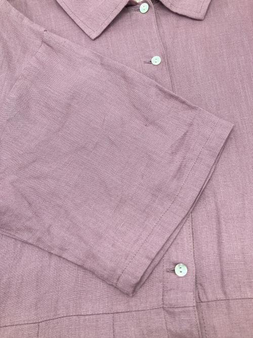 08MAB（ゼロハチマブ）08MAB (ゼロハチマブ) 半袖ワンピース バイオレット サイズ:Fの古着・服飾アイテム