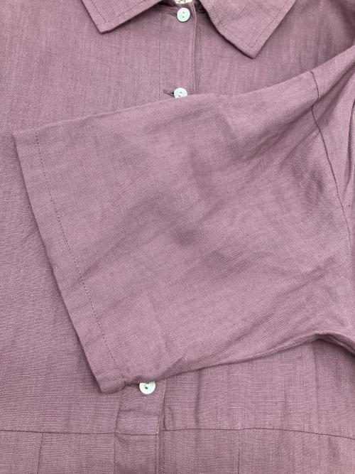 08MAB（ゼロハチマブ）08MAB (ゼロハチマブ) 半袖ワンピース バイオレット サイズ:Fの古着・服飾アイテム