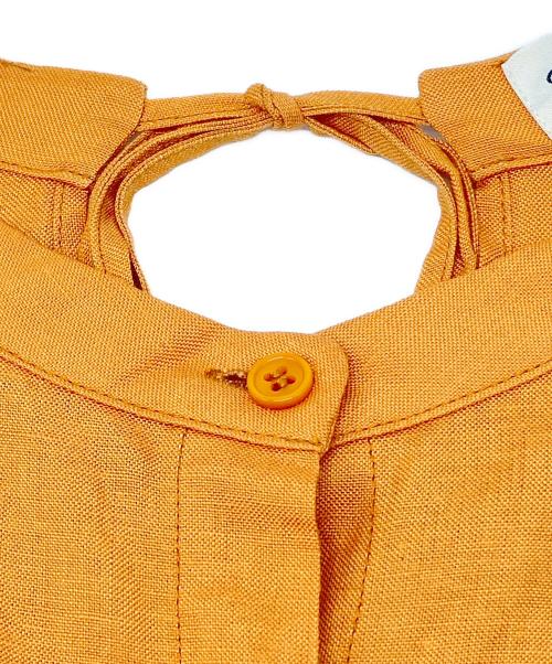 SUM1 STYLE（スミスタイル）SUM1 STYLE (スミスタイル) ノースリーブワンピース オレンジ サイズ:Fの古着・服飾アイテム