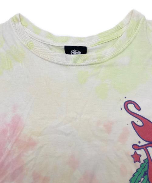 stussy（ステューシー）stussy (ステューシー) 半袖カットソー マルチカラー サイズ:Ｍの古着・服飾アイテム