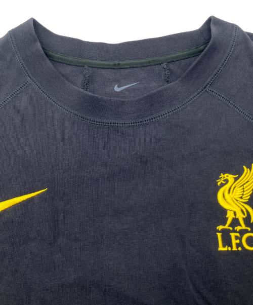 NIKE（ナイキ）NIKE (ナイキ) リヴァプール (リヴァプール) 半袖カットソー ブラック×イエロー サイズ:Sの古着・服飾アイテム