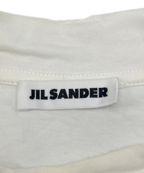 JIL SANDER（ジルサンダー）JIL SANDER (ジルサンダー) 半袖カットソー ホワイト サイズ:Ｍの古着・服飾アイテム