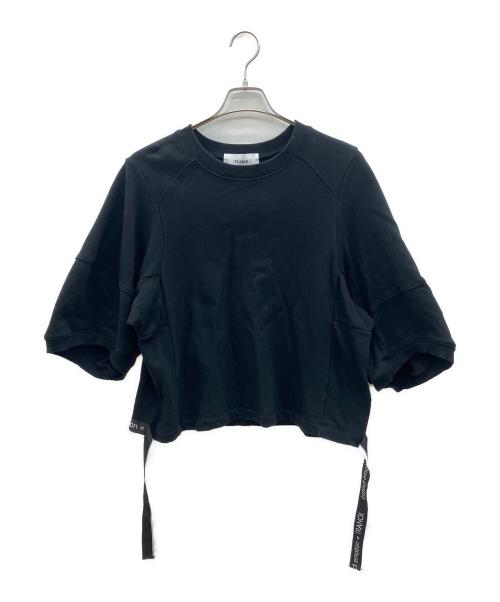tranoi.（トラノイ）tranoi. (トラノイ) COCOON TOPS ブラック サイズ:1の古着・服飾アイテム