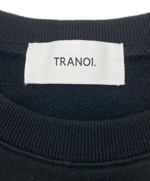tranoi.（トラノイ）tranoi. (トラノイ) COCOON TOPS ブラック サイズ:1の古着・服飾アイテム