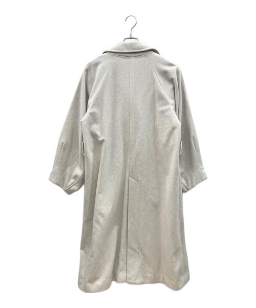 CLOCHE（クロシェ）CLOCHE (クロシェ) ステンカラーコート ホワイト サイズ:2の古着・服飾アイテム