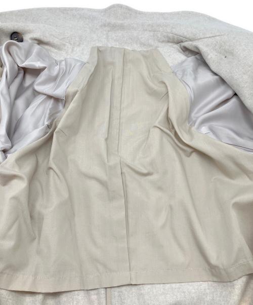 CLOCHE（クロシェ）CLOCHE (クロシェ) ステンカラーコート ホワイト サイズ:2の古着・服飾アイテム