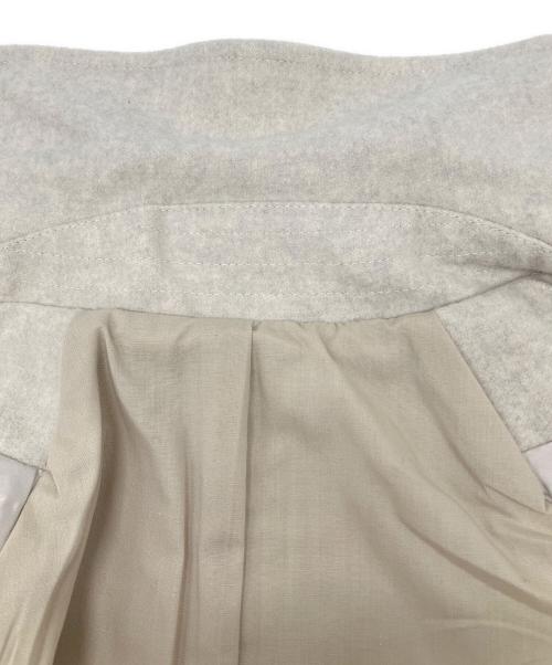CLOCHE（クロシェ）CLOCHE (クロシェ) ステンカラーコート ホワイト サイズ:2の古着・服飾アイテム