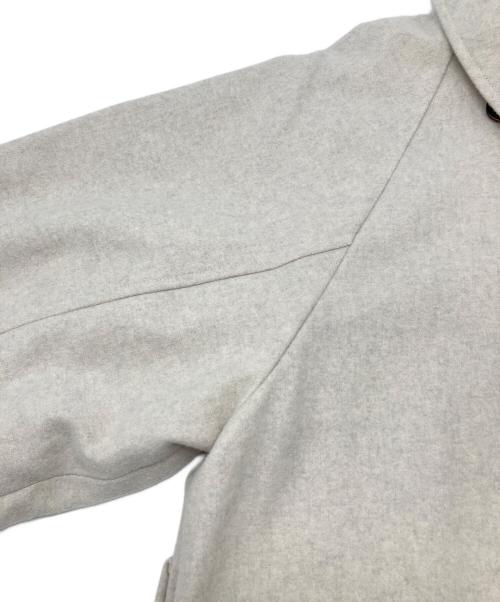 CLOCHE（クロシェ）CLOCHE (クロシェ) ステンカラーコート ホワイト サイズ:2の古着・服飾アイテム