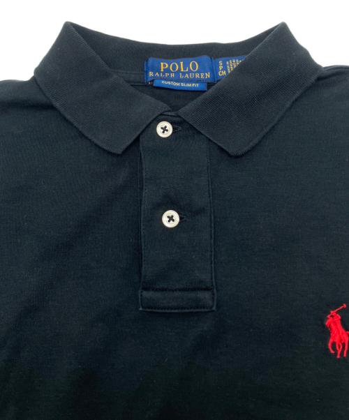 POLO RALPH LAUREN（ポロ・ラルフローレン）POLO RALPH LAUREN (ポロ・ラルフローレン) ポロシャツ ブラック サイズ:Sの古着・服飾アイテム