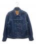 LEVI'S（リーバイス）の古着「デニムジャケット　1936年TYPE I トラッカージャケット復刻モデル　セルビッジ　2022年製」｜ネイビー