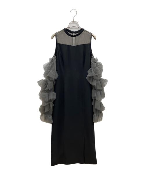 ANDRESD（アンドレスド）ANDRESD (アンドレスド) 長袖ワンピース　detached sleeve dress ブラック サイズ:Sの古着・服飾アイテム