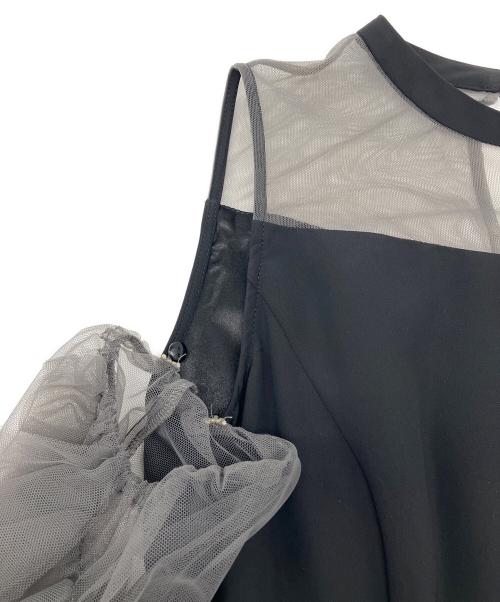 ANDRESD（アンドレスド）ANDRESD (アンドレスド) 長袖ワンピース　detached sleeve dress ブラック サイズ:Sの古着・服飾アイテム