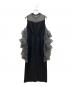 ANDRESD (アンドレスド) 長袖ワンピース　detached sleeve dress ブラック サイズ:S：8000円