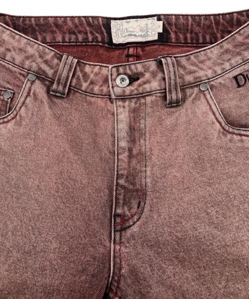 Dime（ダイム）Dime (ダイム) デニムパンツ レッド サイズ:W30の古着・服飾アイテム