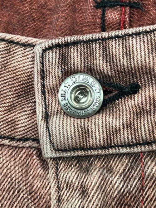 Dime（ダイム）Dime (ダイム) デニムパンツ レッド サイズ:W30の古着・服飾アイテム