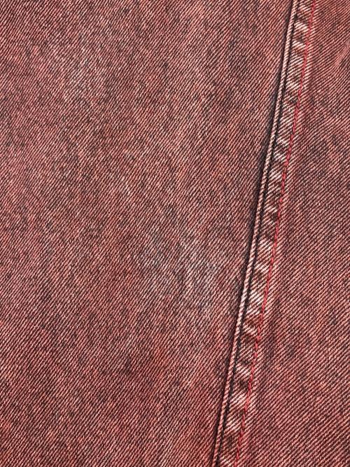 Dime（ダイム）Dime (ダイム) デニムパンツ レッド サイズ:W30の古着・服飾アイテム