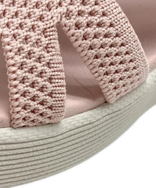 SKECHERS（スケッチャーズ）SKECHERS (スケッチャーズ) 厚底サンダル ピンク サイズ:25cmの古着・服飾アイテム