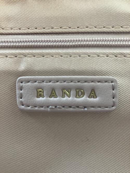 RANDA（ランダ）RANDA (ランダ) ショルダーバッグ ピンクの古着・服飾アイテム