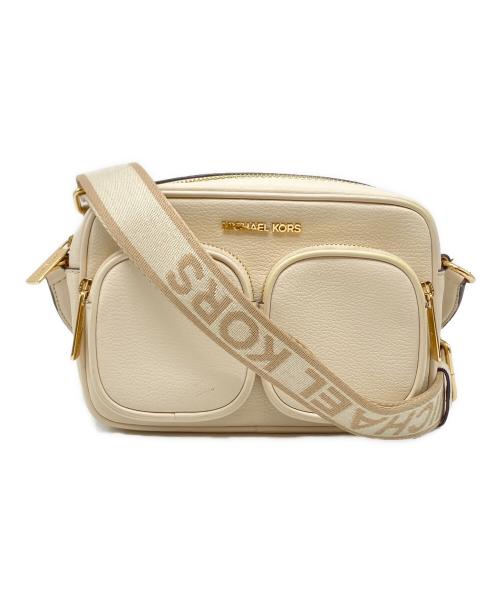 MICHAEL KORS（マイケルコース）MICHAEL KORS (マイケルコース) ショルダーバッグ ホワイトの古着・服飾アイテム