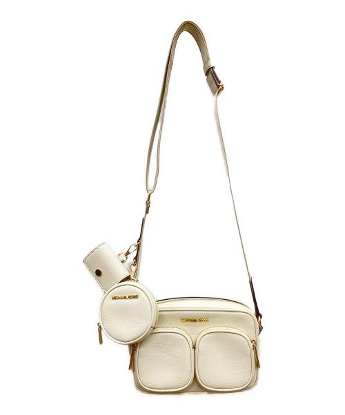 MICHAEL KORS（マイケルコース）MICHAEL KORS (マイケルコース) ショルダーバッグ ホワイトの古着・服飾アイテム