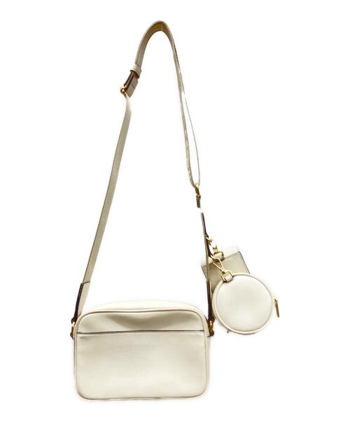 MICHAEL KORS（マイケルコース）MICHAEL KORS (マイケルコース) ショルダーバッグ ホワイトの古着・服飾アイテム