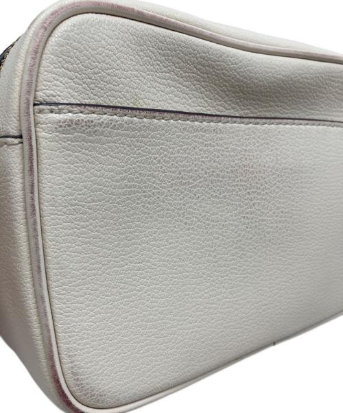 MICHAEL KORS（マイケルコース）MICHAEL KORS (マイケルコース) ショルダーバッグ ホワイトの古着・服飾アイテム
