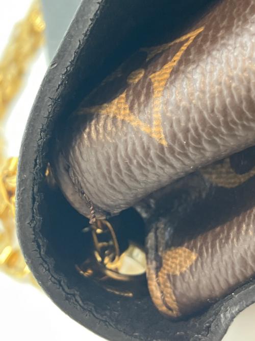 LOUIS VUITTON（ルイ ヴィトン）LOUIS VUITTON (ルイ ヴィトン) モノグラム	　パラスチェーン ブラウン・ブラックの古着・服飾アイテム